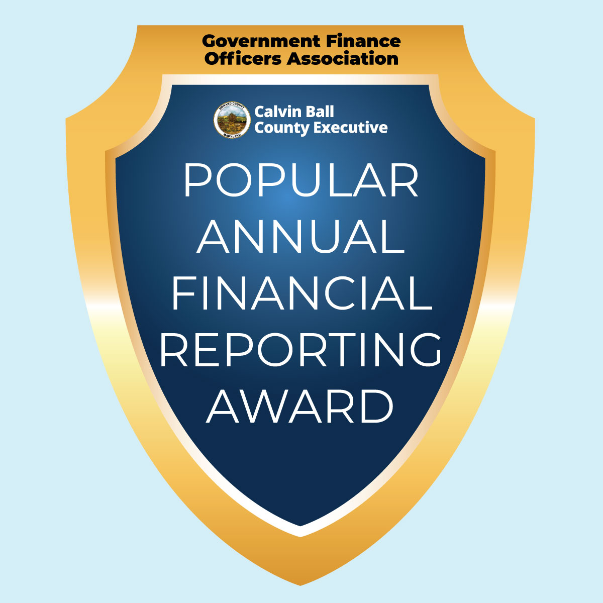 Howard County’s Inaugural “Popular Annual Finance Report” Earns